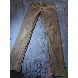 Men's Size 32x36 Old Navy Black Distressed Jeans Slim Built-in Tough 24/7